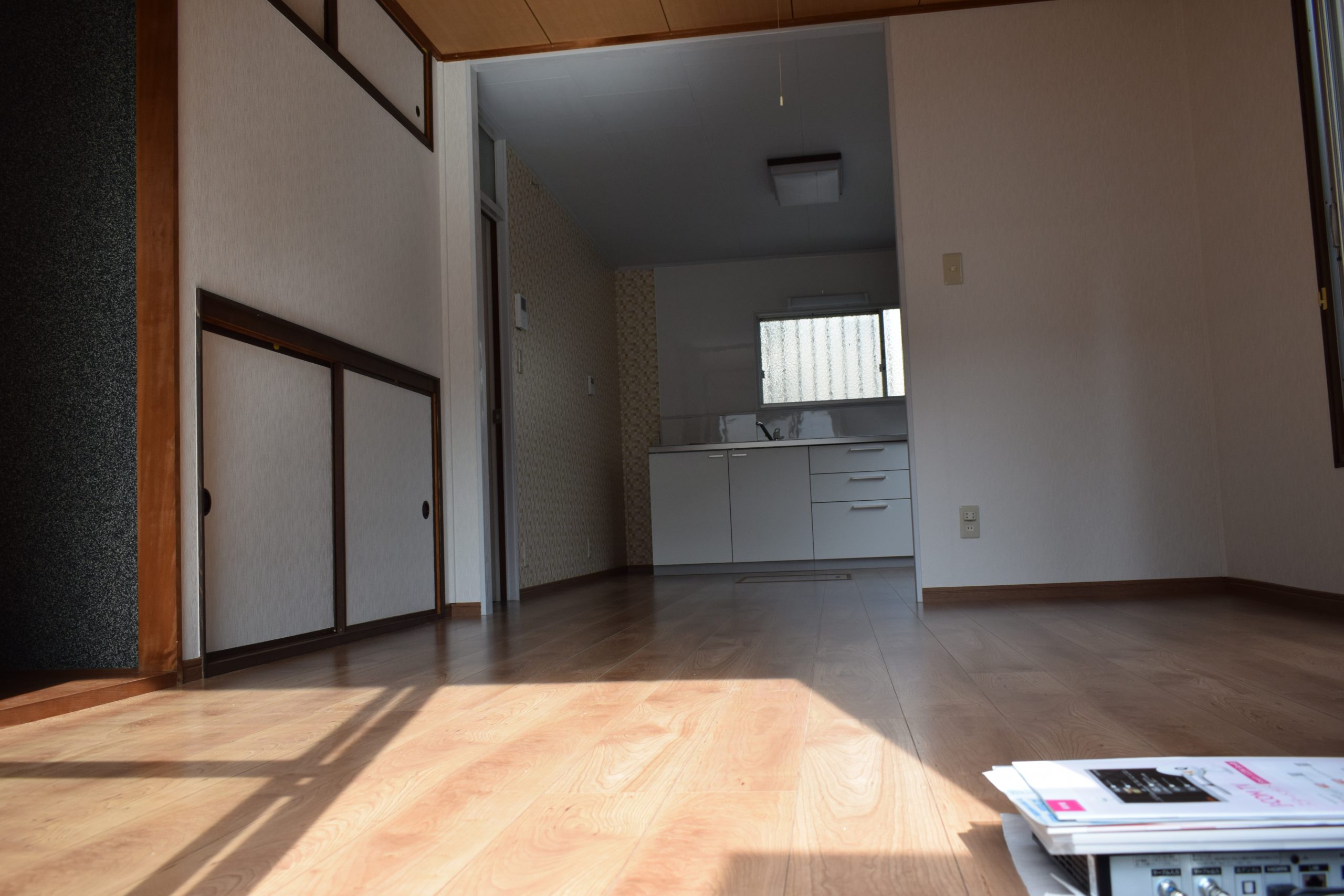 東播リフォームの施工例、場所神戸市北区、キッチンをLDKにリフォーム